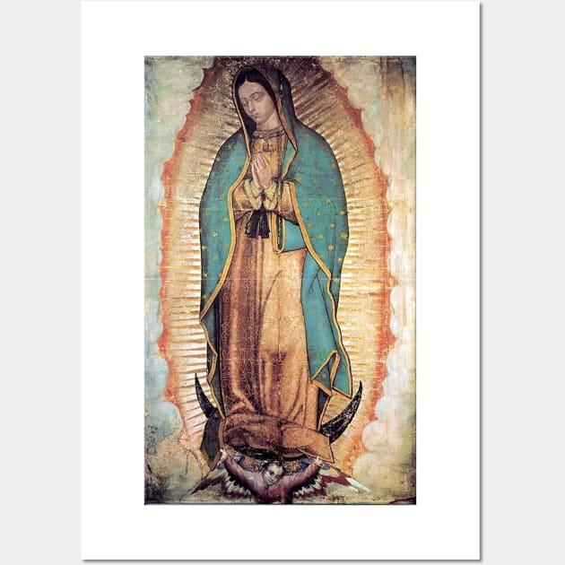 Original Picture of Our Lady of Guadalupe Wall Art by Beltschazar